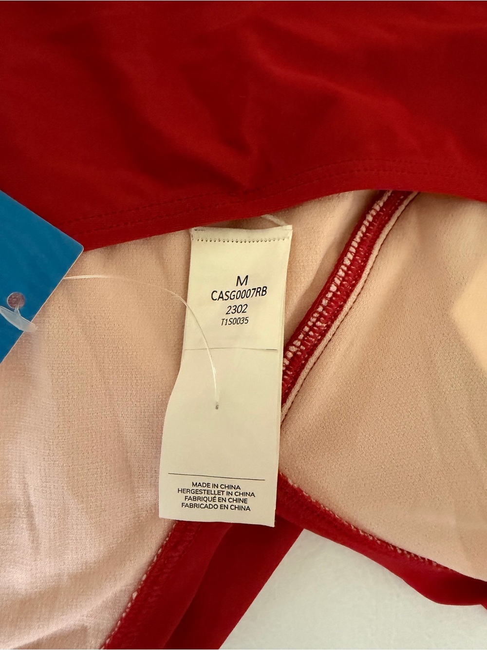 Cupshe Red Ruffle Halter Tankini Set - Picture 5 of 7